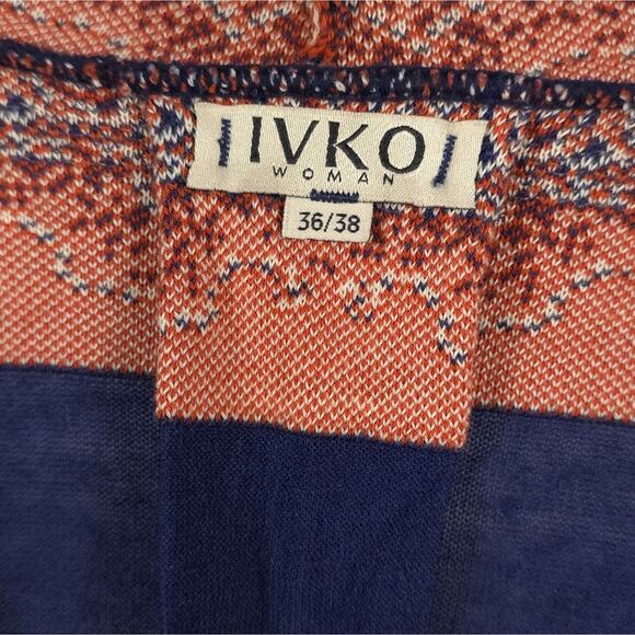 IVKO Embrodiered Linen Blend Knit Cardigan - Picture 2 of 11